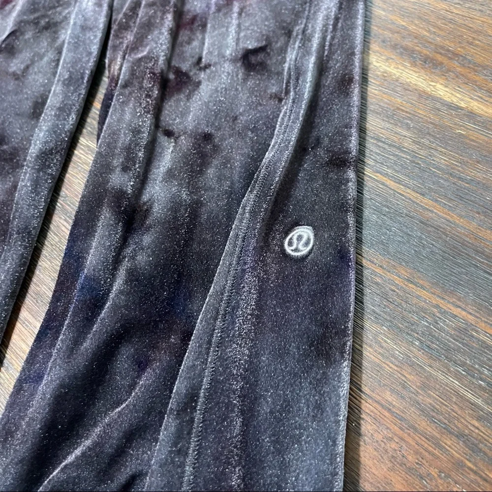 Lululemon Velvet Tie-Dye Jogger Crop - Interstellar Dark Grey Multi - Picture 2 of 7